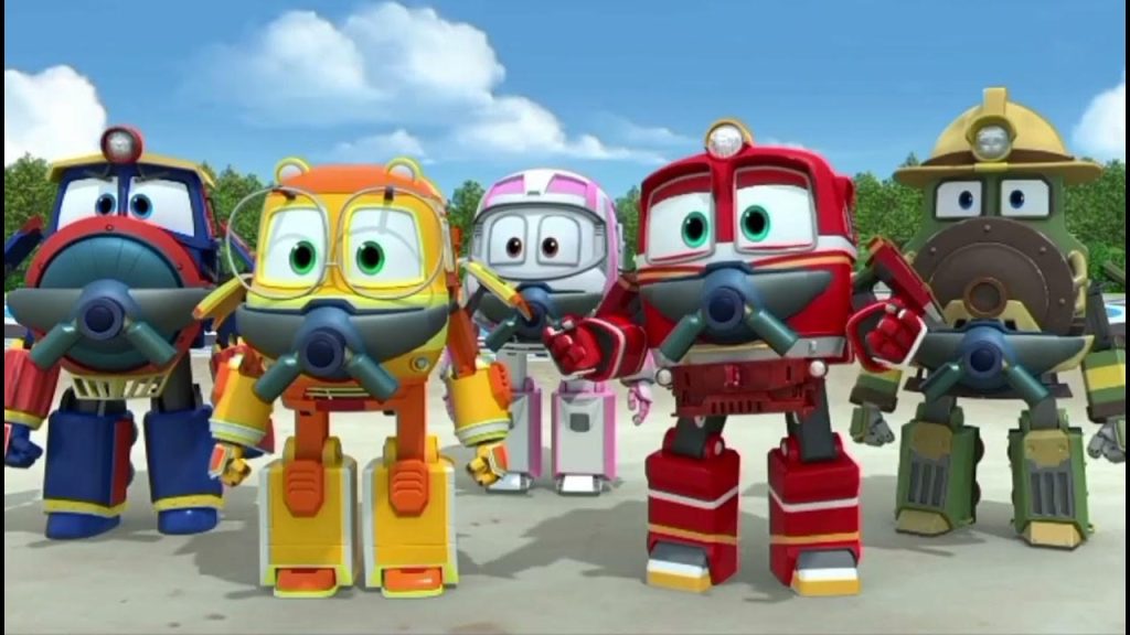 Роботы-поезда. Теневая энергия мультфильм