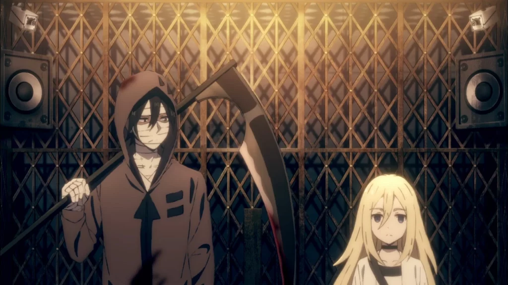 Ангел кровопролития аниме