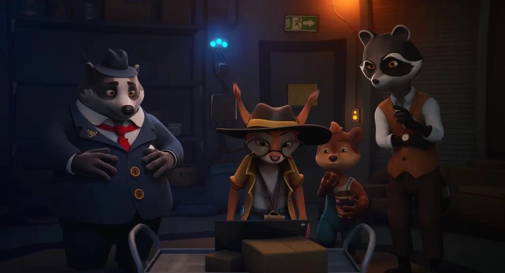 Чинк: Хвостатый детектив мультик