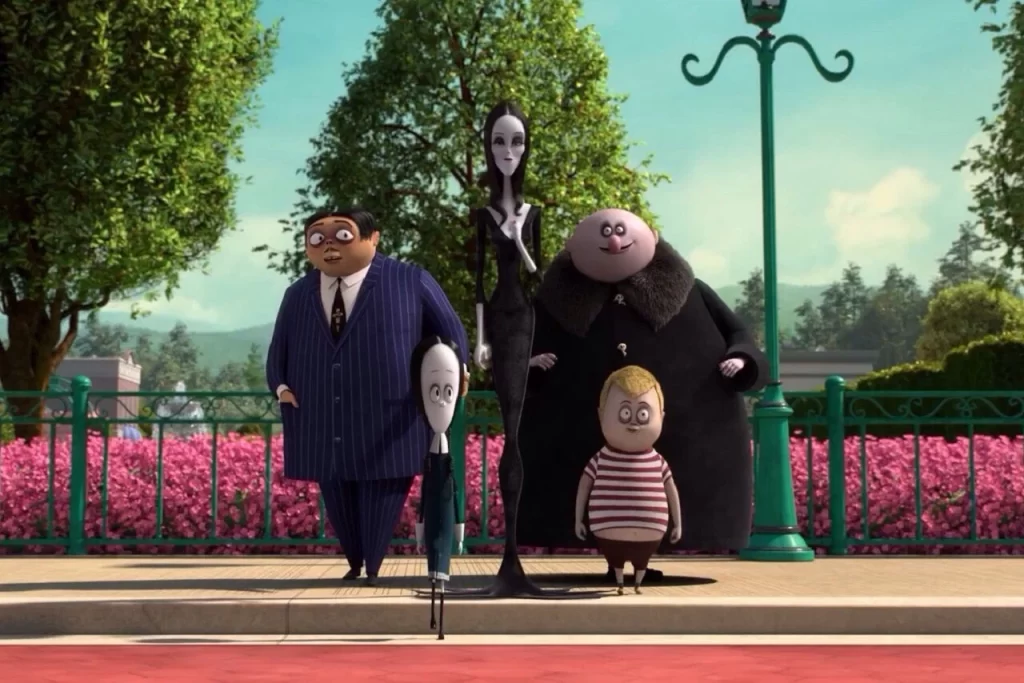 Семейка Аддамс мультфильм